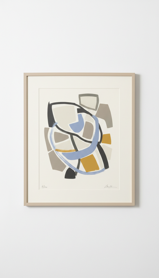 Large-Scale Abstract Limited-Edition Print